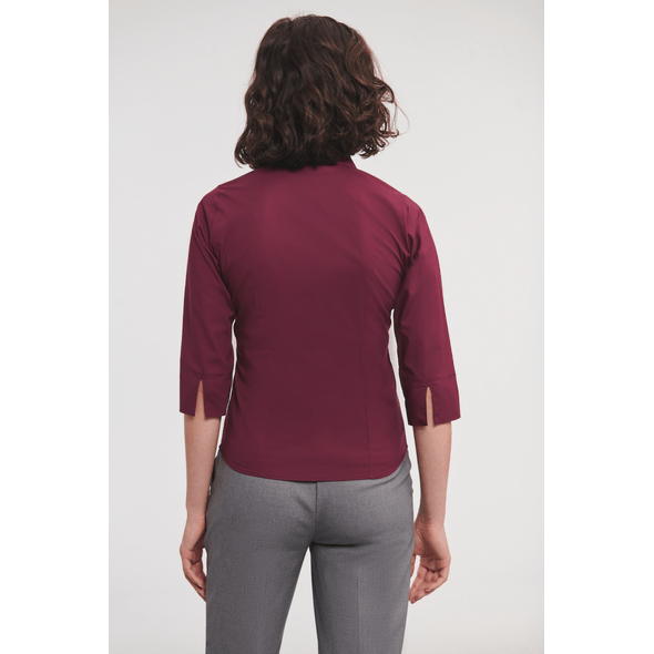 Russell | Chemise cintrée pour femme à manches 3/4